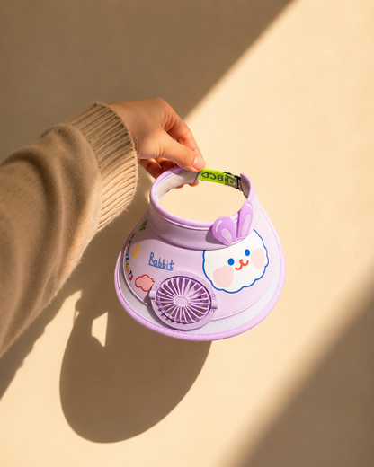 casquette solaire ventilateur