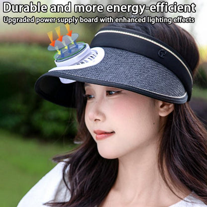 casquette solaire ventilateur