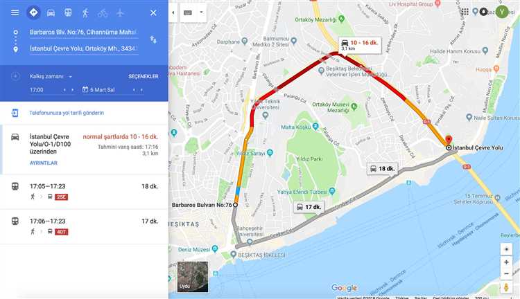 Основные функциональные возможности API Google Maps